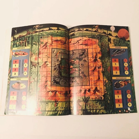 Vintage 1978  Galactic War Four Realistic Space Wargames Hayes Usborne - Picture 16 of 16